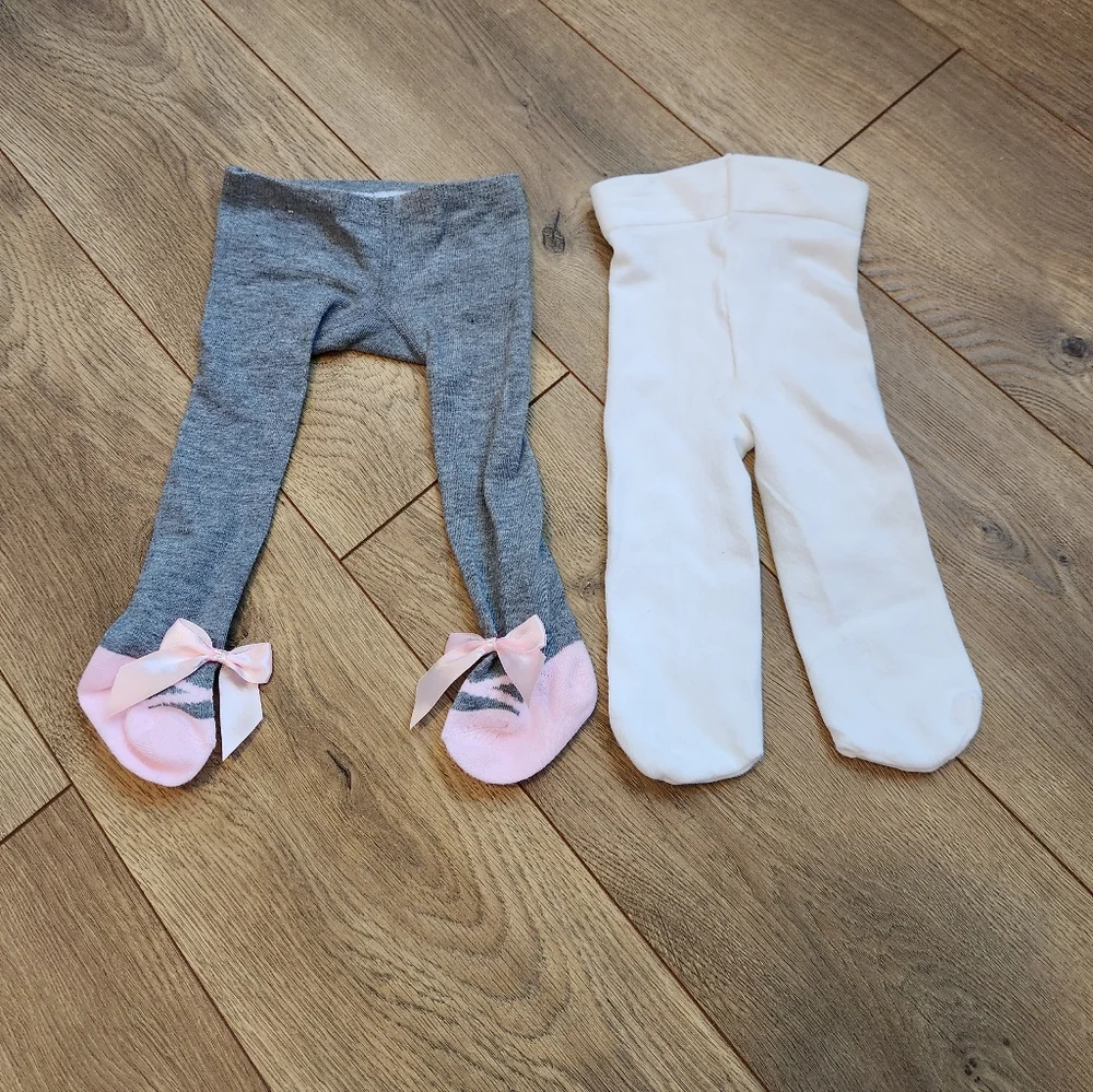 0-6 Months Girls Tights